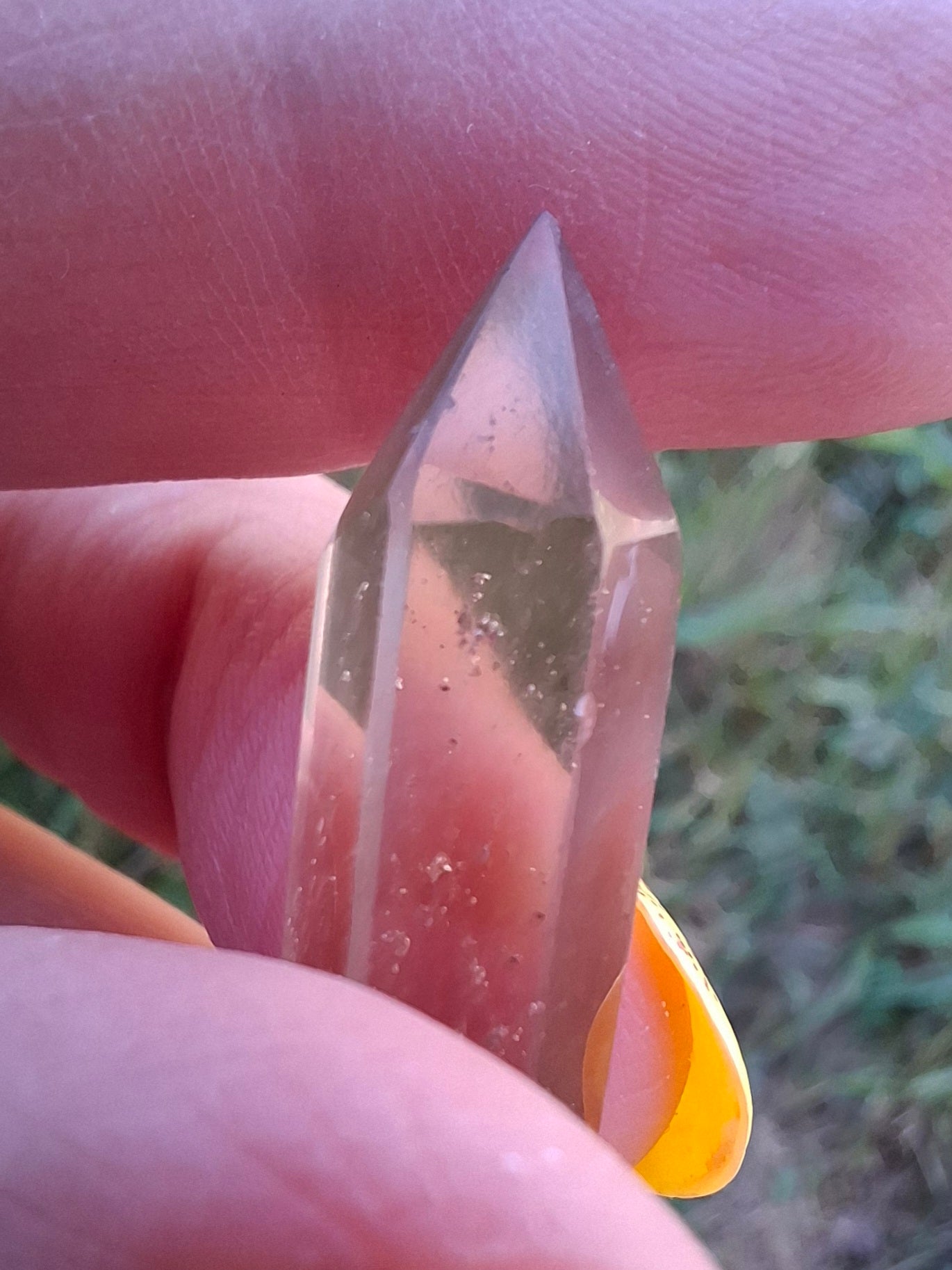 Libyan Desert Glass DT Carving, 4.71g, Tektite (Ref: LDT2)