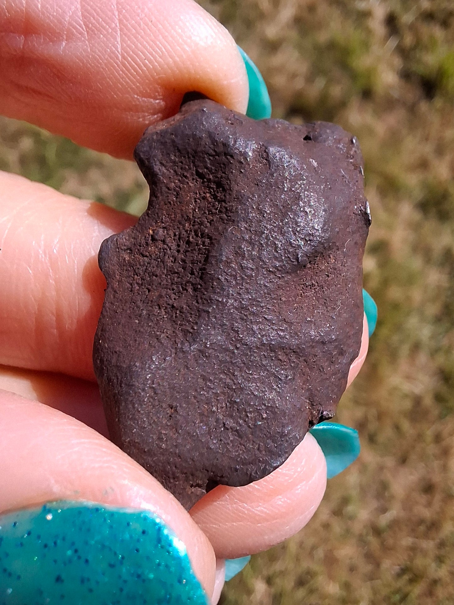 Gebel Kamil Iron Meteorite, 17.54g (Ref: K49)
