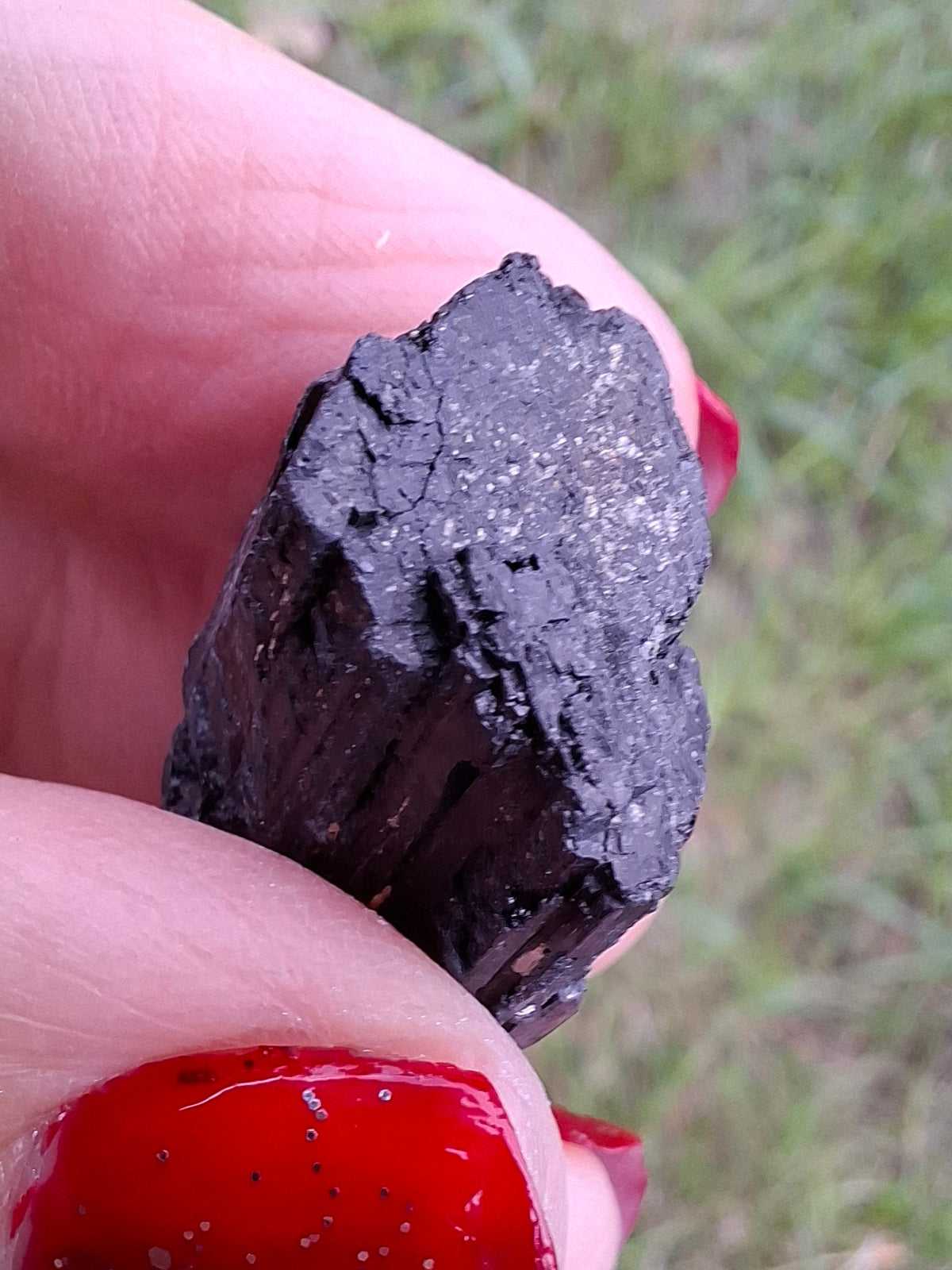 Black Tourmaline RAW, 9.43g, Crystal (Ref: RBT20)