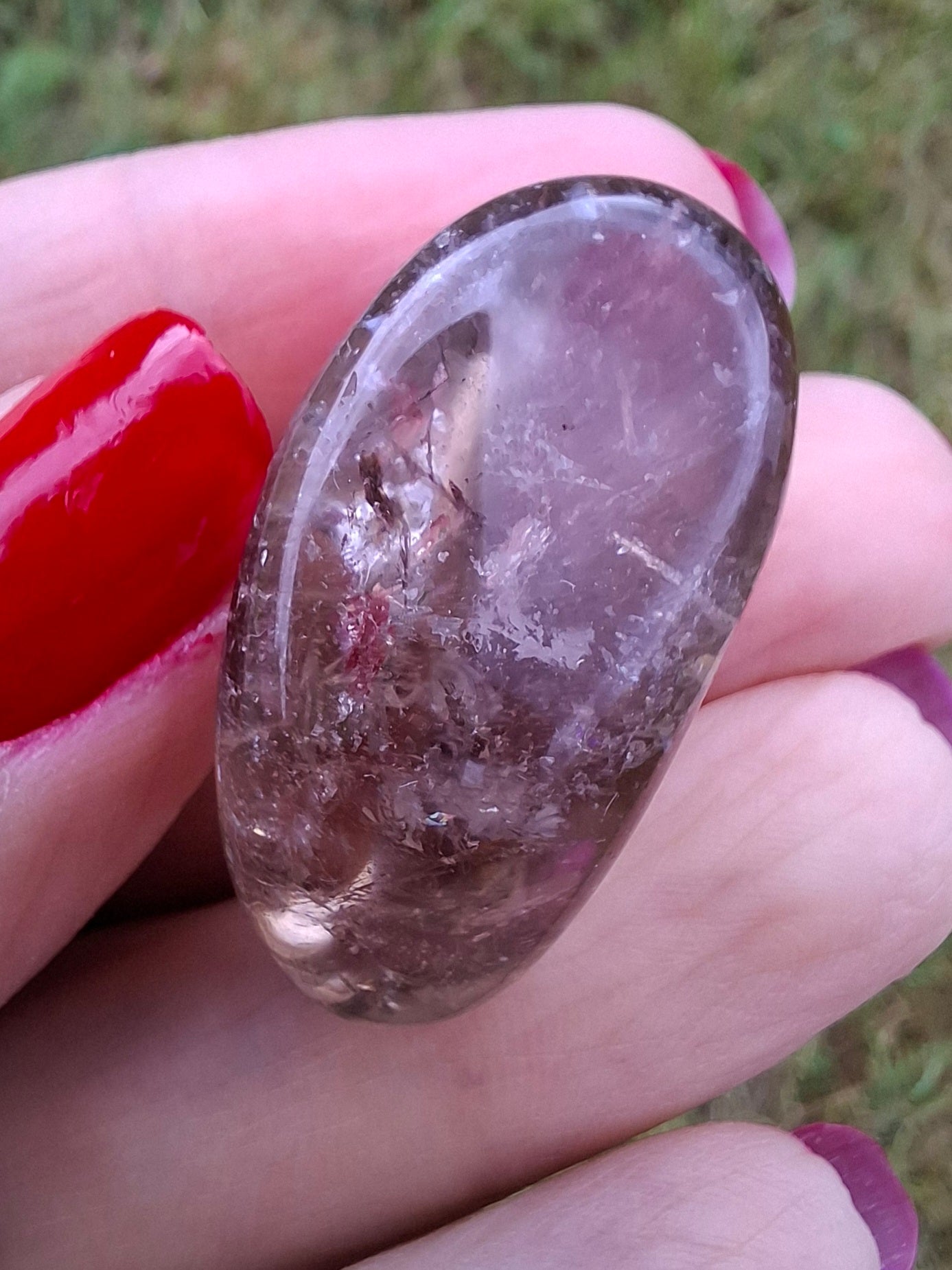 Smoky Quartz, Tumble Stone, Crystal (Ref: T104)