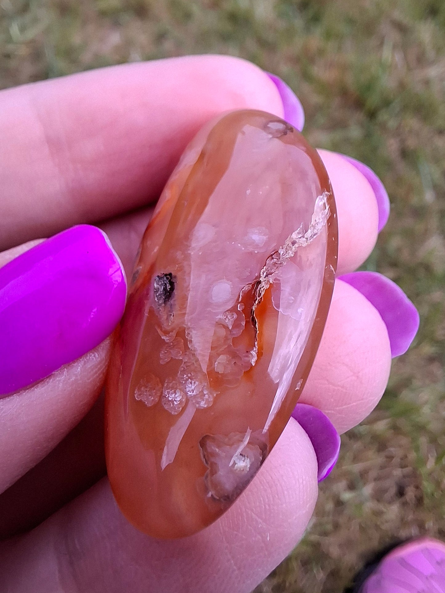 Carnelian, Tumble Stone, Crystal (Ref: T64)