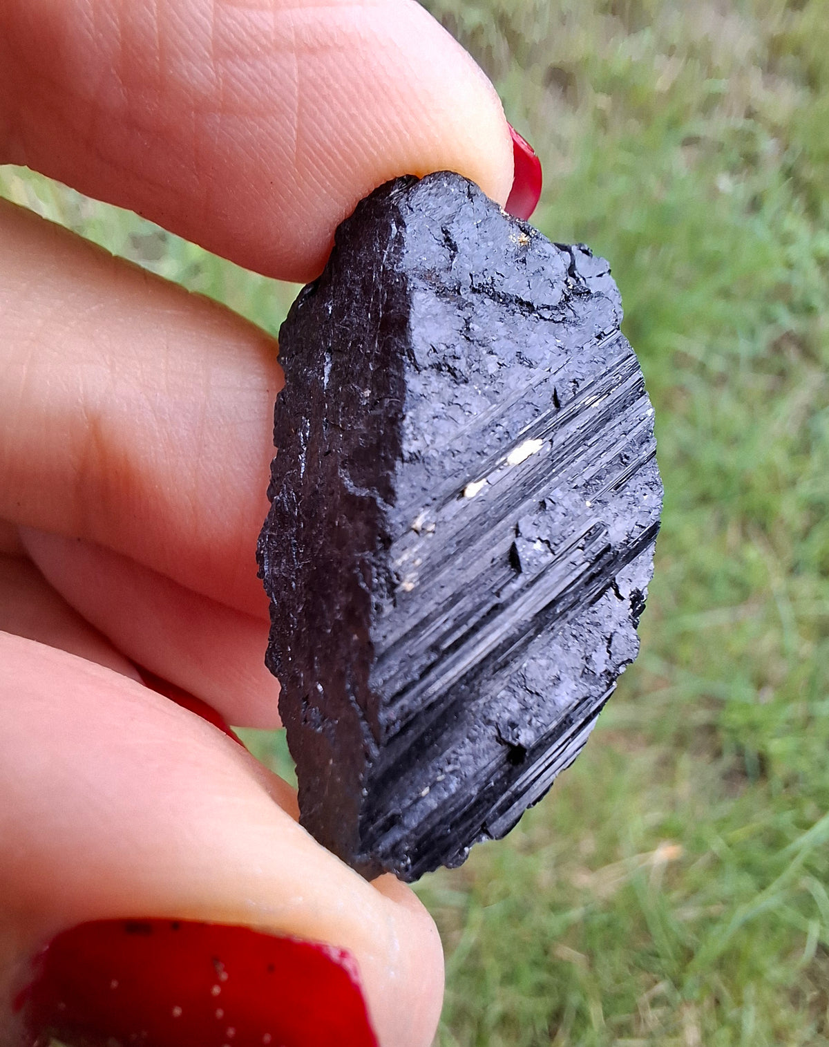 Black Tourmaline RAW, 8.73g, Crystal (Ref: RBT8)