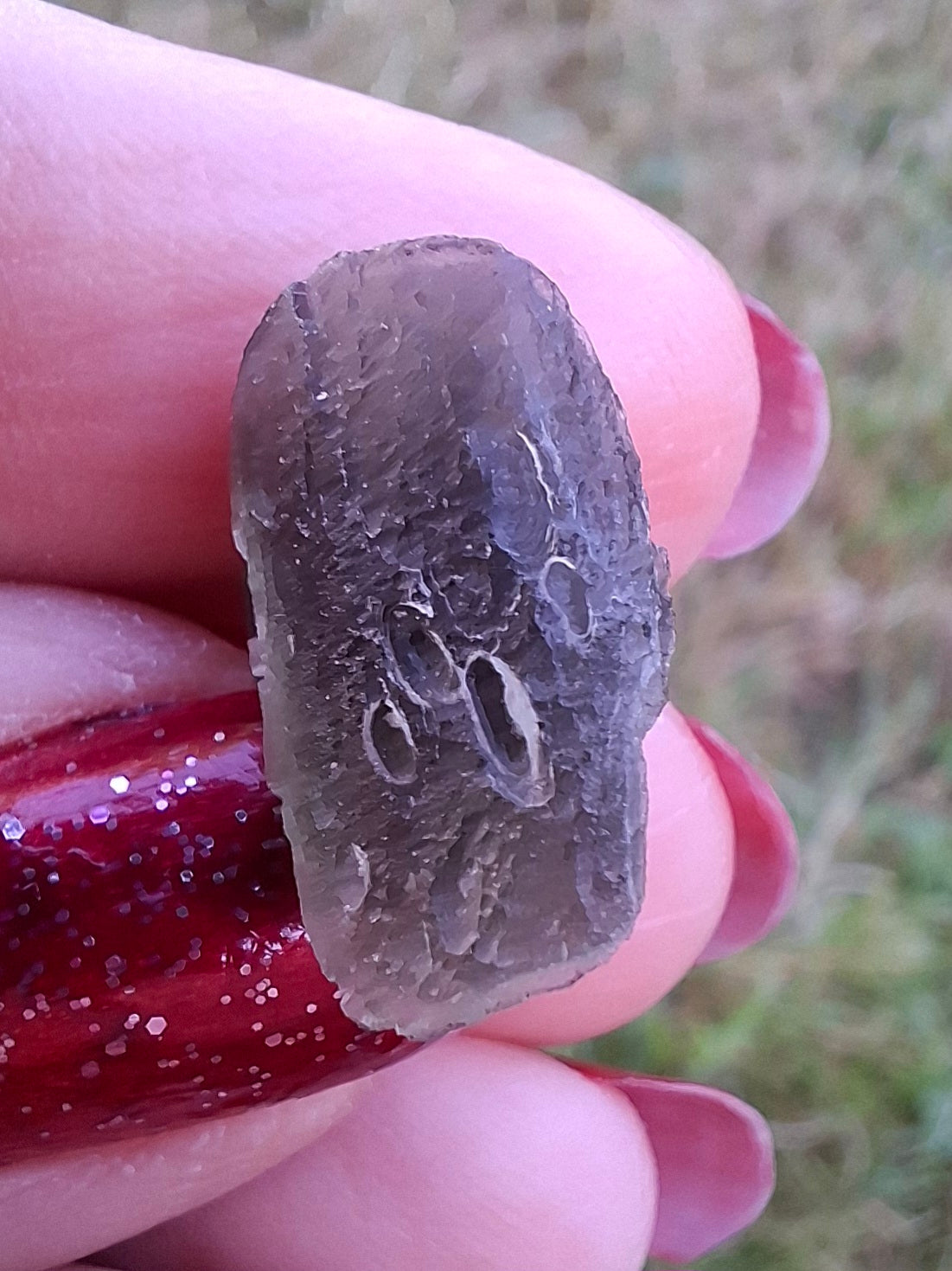 Moldavite Piece, 1.68g, Tektite (Ref: 1468)