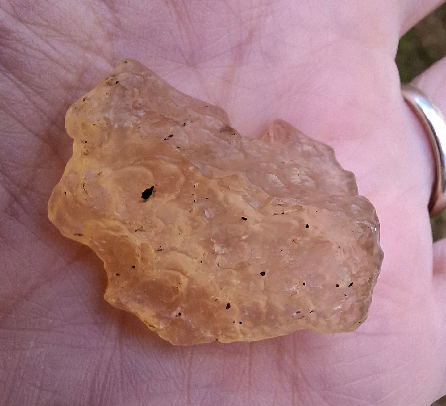 Libyan Desert Glass Piece, 10.00g, Tektite