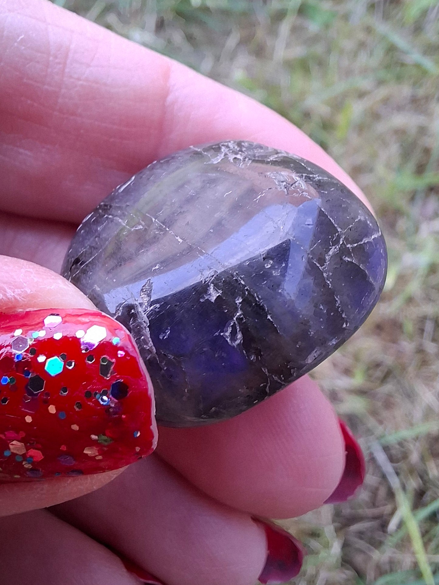 Labradorite, Tumble Stone, Crystal (Ref: T209)
