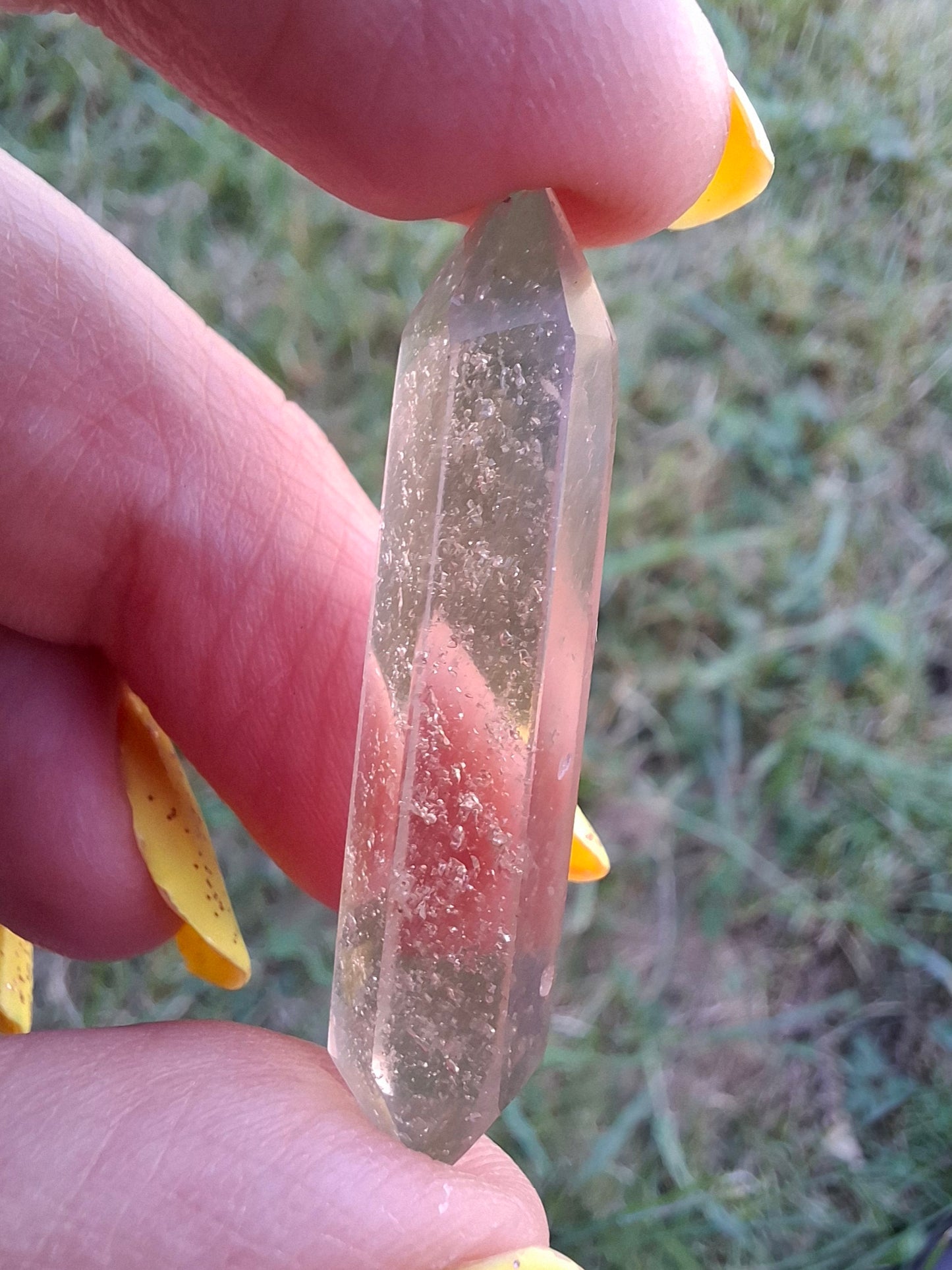 Libyan Desert Glass DT Carving, 4.22g, Tektite (Ref: LDT6)