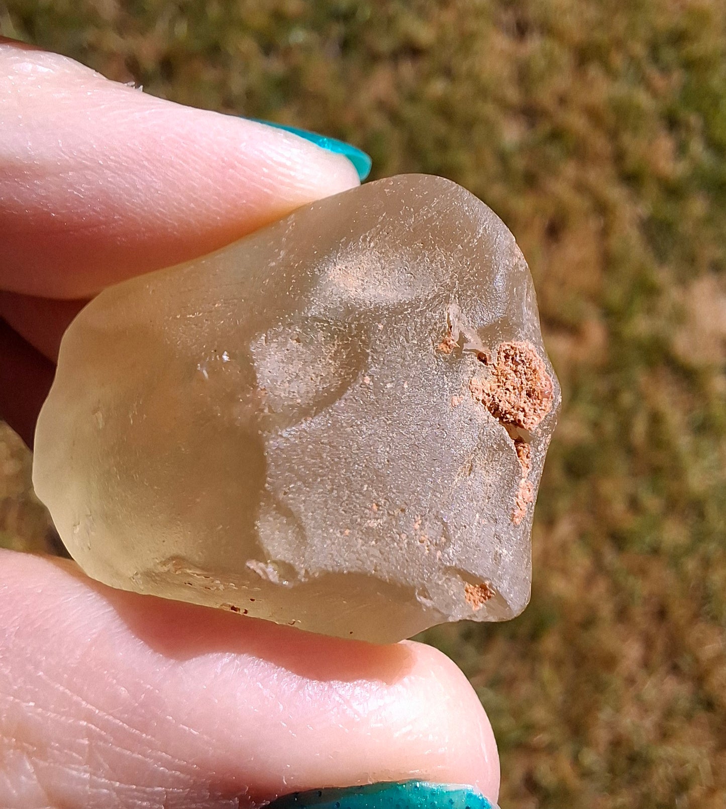 Libyan Desert Glass Piece, 16.55g, Tektite