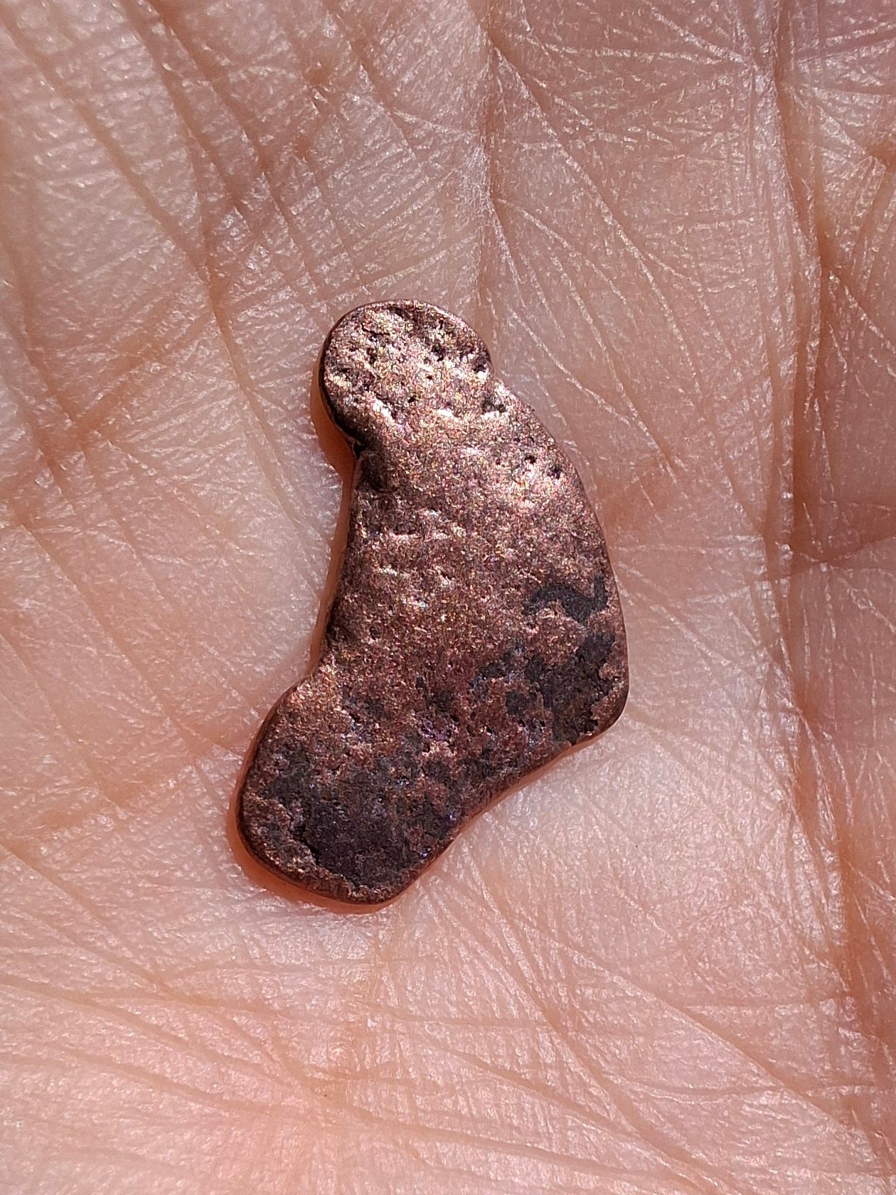 Native Copper Nugget, 0.96g, (Ref: COP7)