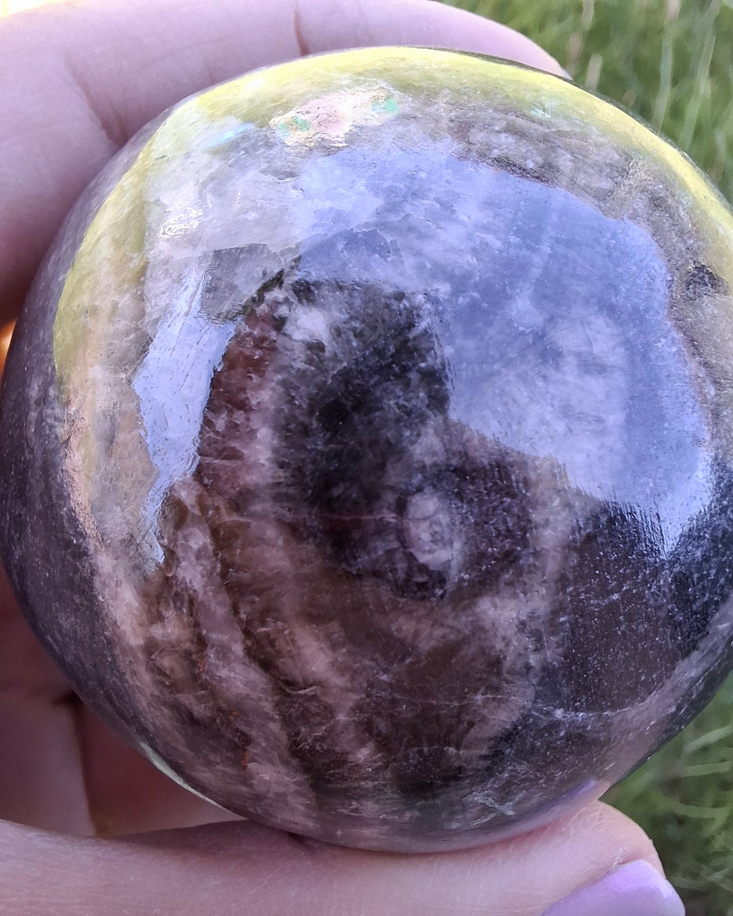 Orthoceras Sphere, Fossil (Ref: OS3)