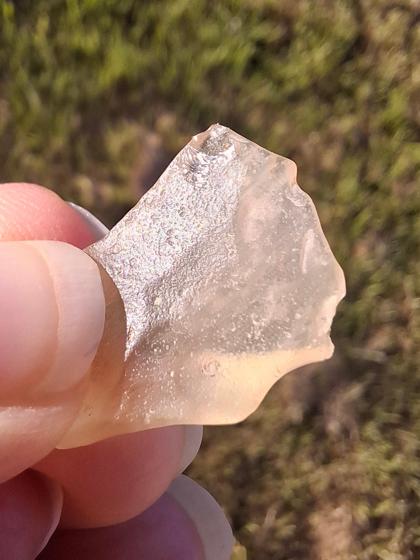 Libyan Desert Glass Piece, 3.04g, Tektite (Ref: LE12)