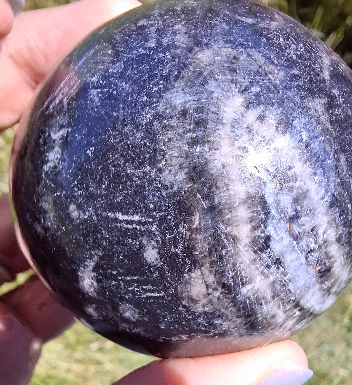 Orthoceras Sphere, Fossil (Ref: OS3)