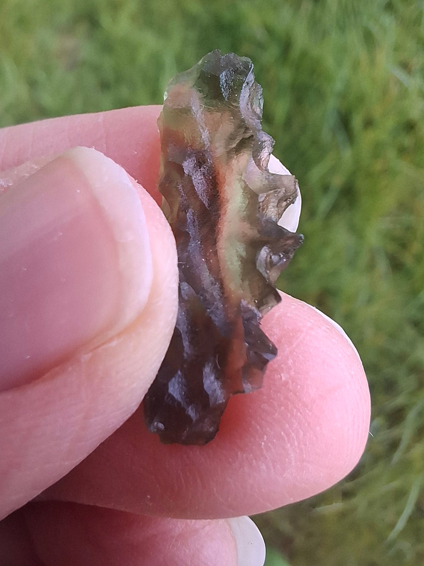 Moldavite Piece, JEZKOVNA BESEDNICE, 1.16g, Tektite (Ref: 1285)