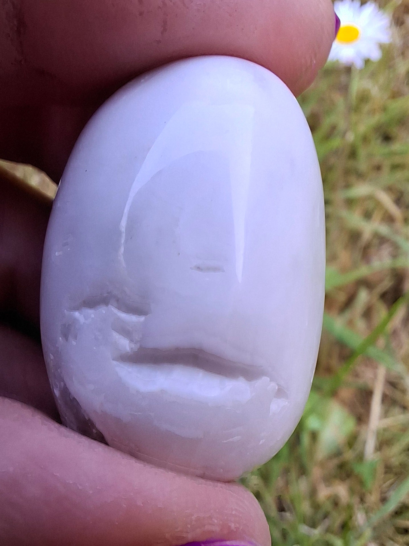 Howlite, Tumble Stone, Crystal (Ref: T41)