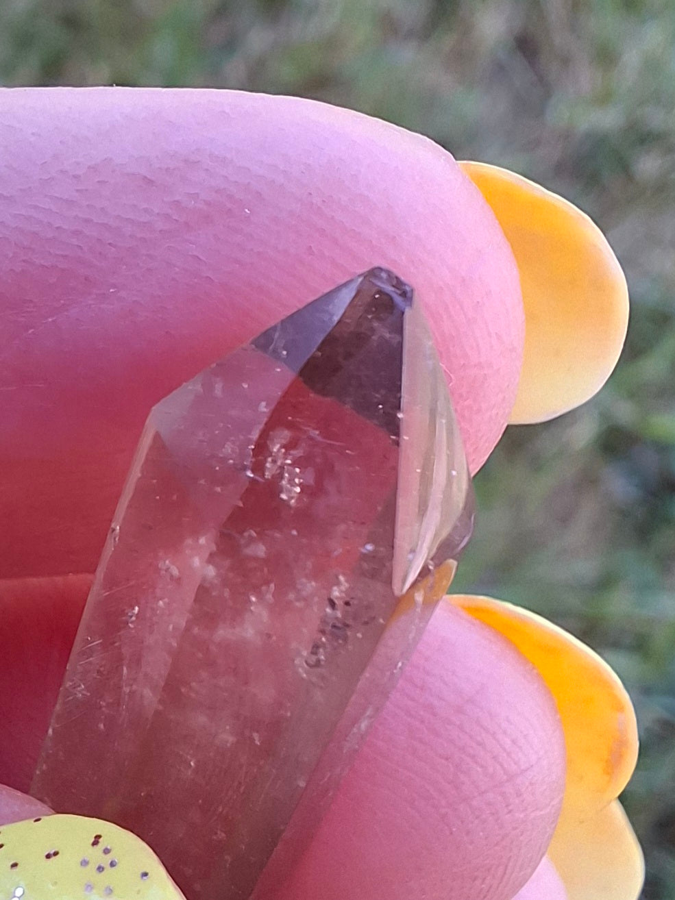 Libyan Desert Glass DT Carving, 3.93g, Tektite (Ref: LDT3)
