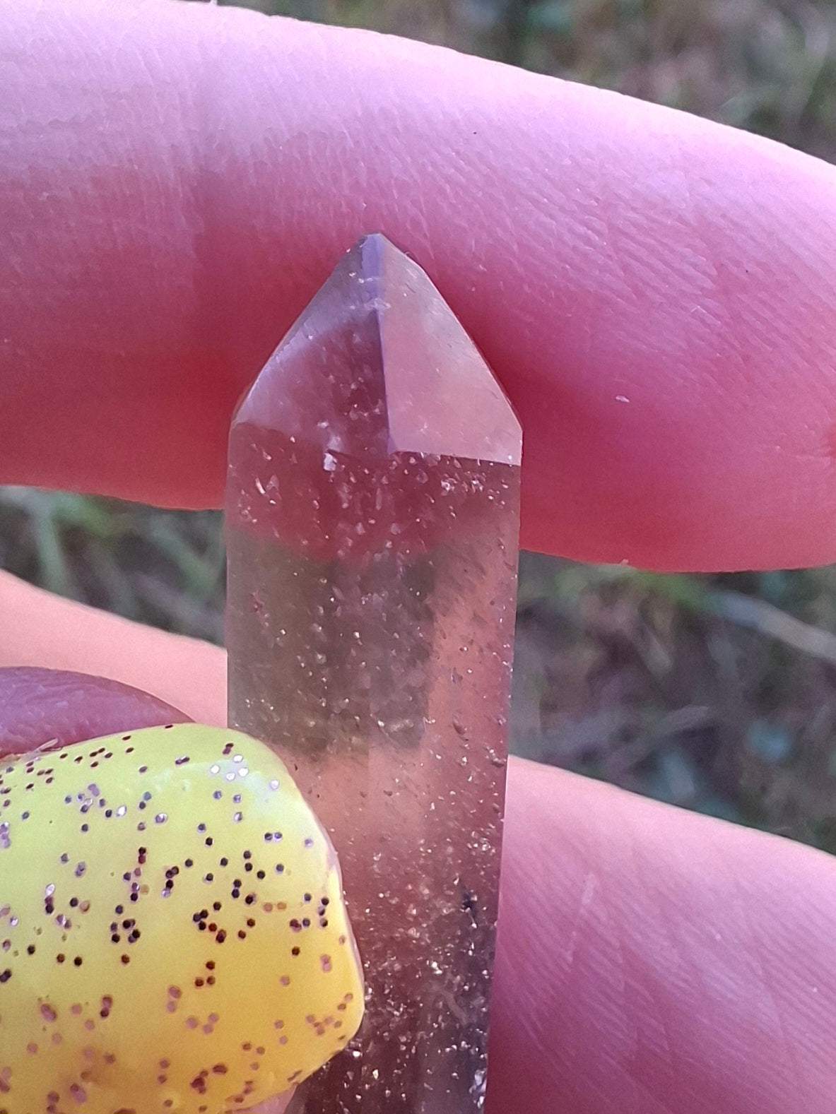 Libyan Desert Glass DT Carving, 4.51g, Tektite (Ref: LDT4)