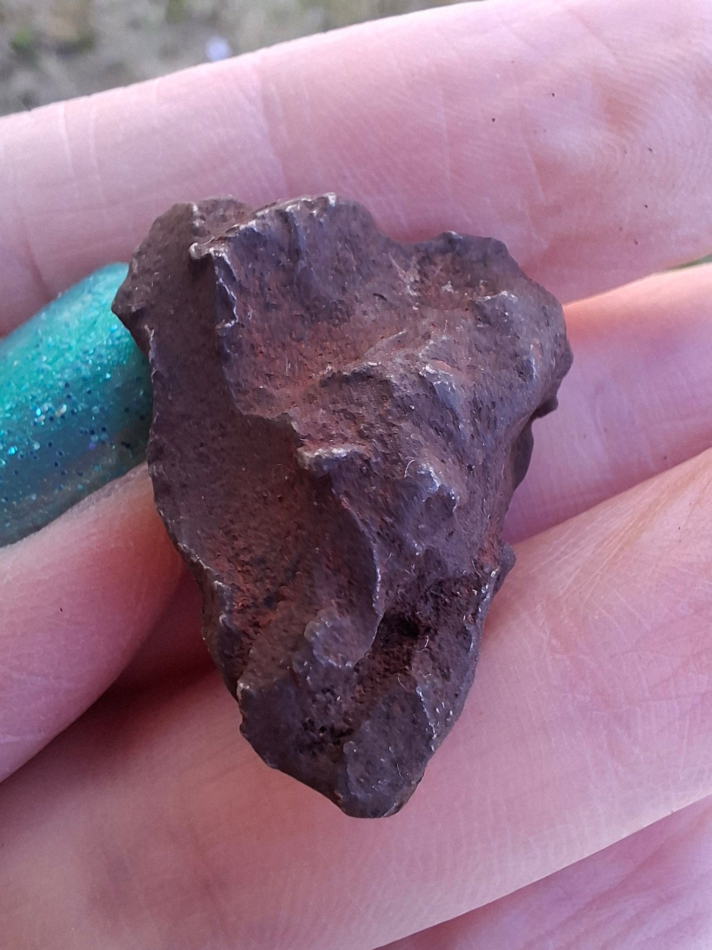 Gebel Kamil Iron Meteorite, 25.42g (Ref: K38)