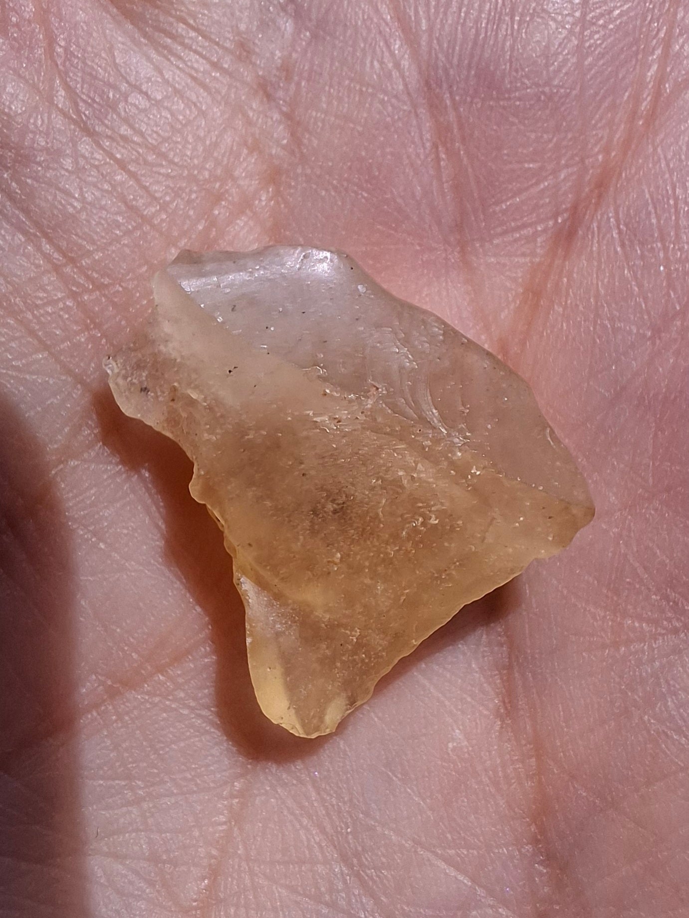 Libyan Desert Glass Piece, 2.09g, Tektite