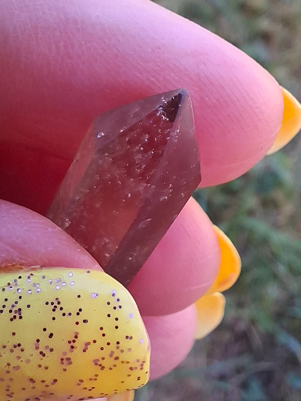 Libyan Desert Glass DT Carving, 4.22g, Tektite (Ref: LDT6)