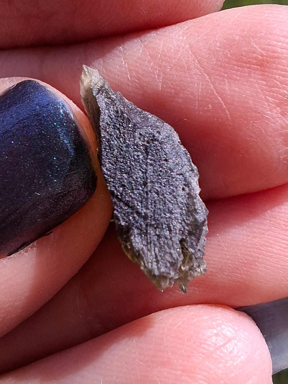Moldavite Piece, 1.16g, Tektite (Ref: 1393)