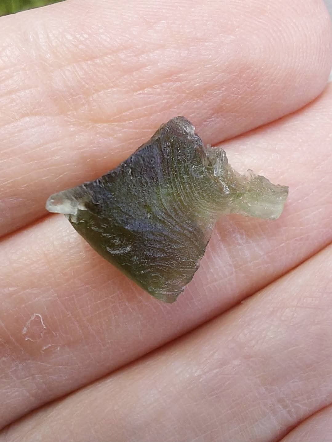 Moldavite Piece, 1.10g, Tektite (Ref: E230)