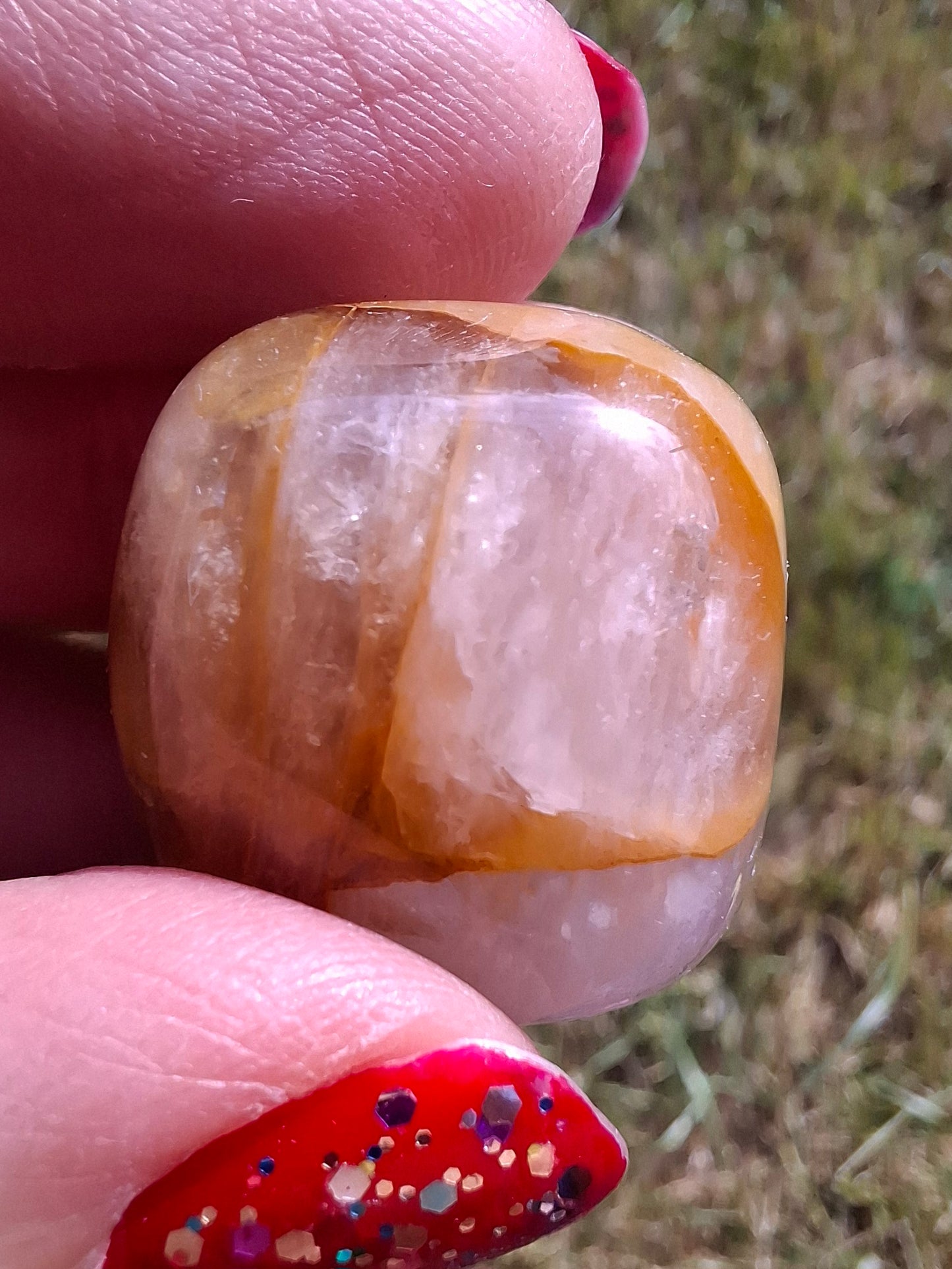 Golden Healer, Tumble Stone, Crystal (Ref: T195)