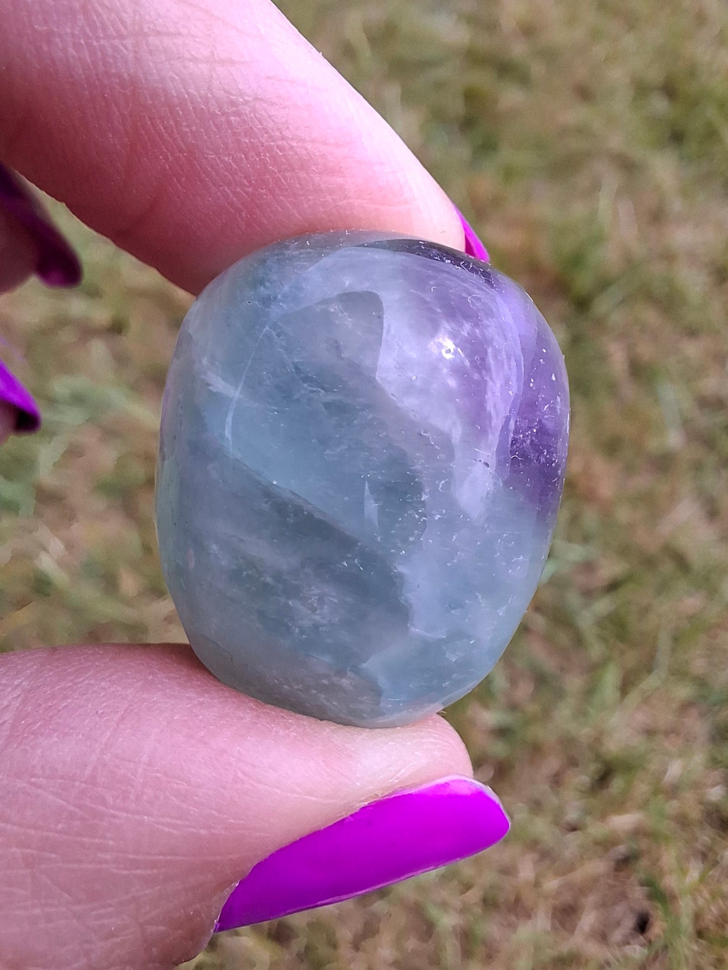 Fluorite, Tumble Stone, Crystal (Ref: T51)
