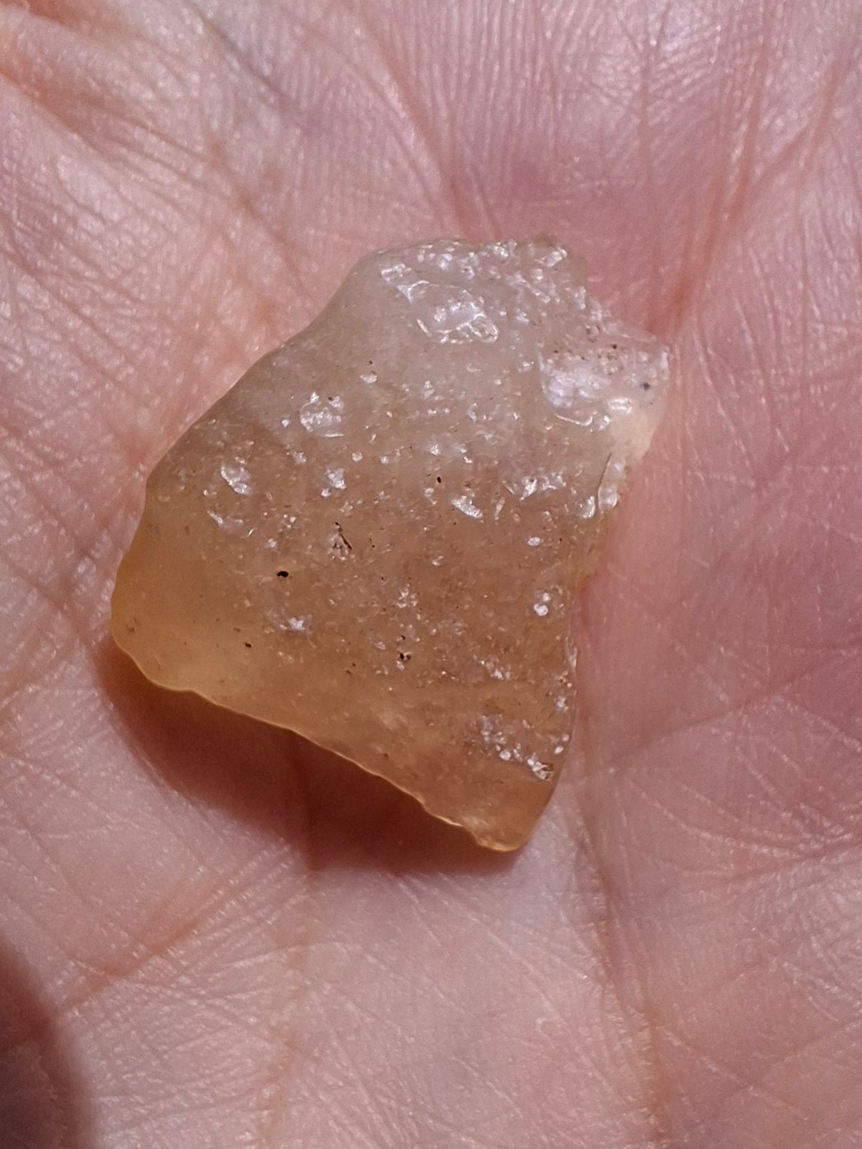 Libyan Desert Glass Piece, 2.09g, Tektite