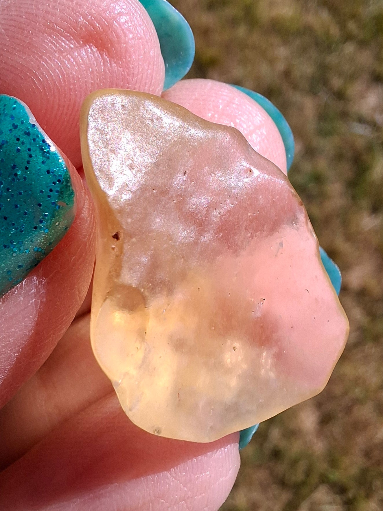Libyan Desert Glass Piece, 4.76g, Tektite