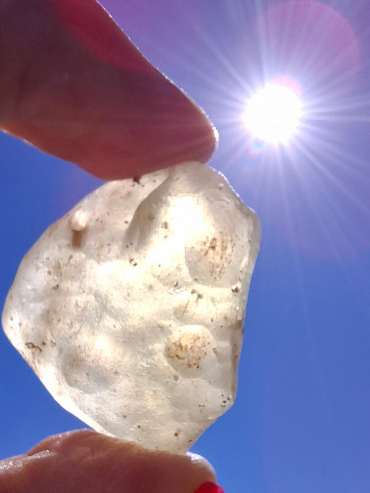 Libyan Desert Glass Piece, 12.30g, Tektite