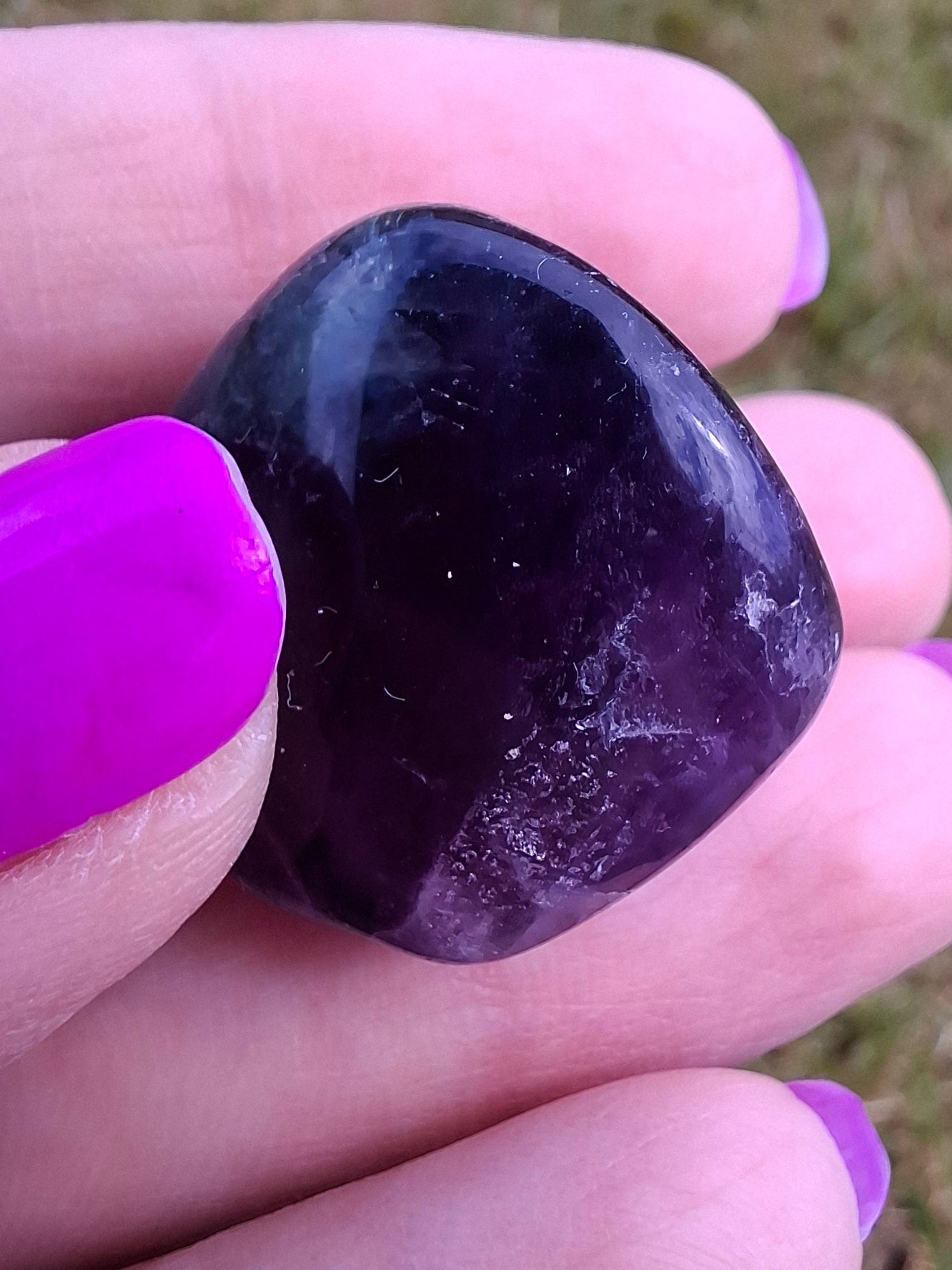 Fluorite, Tumble Stone, Crystal (Ref: T54)