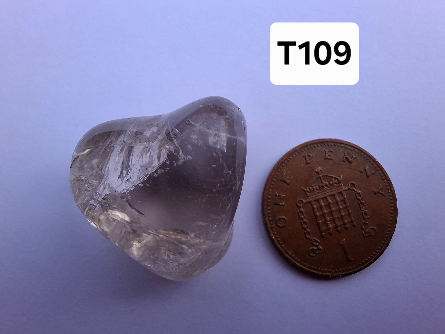 Smoky Quartz, Tumble Stone, Crystal (Ref: T109)