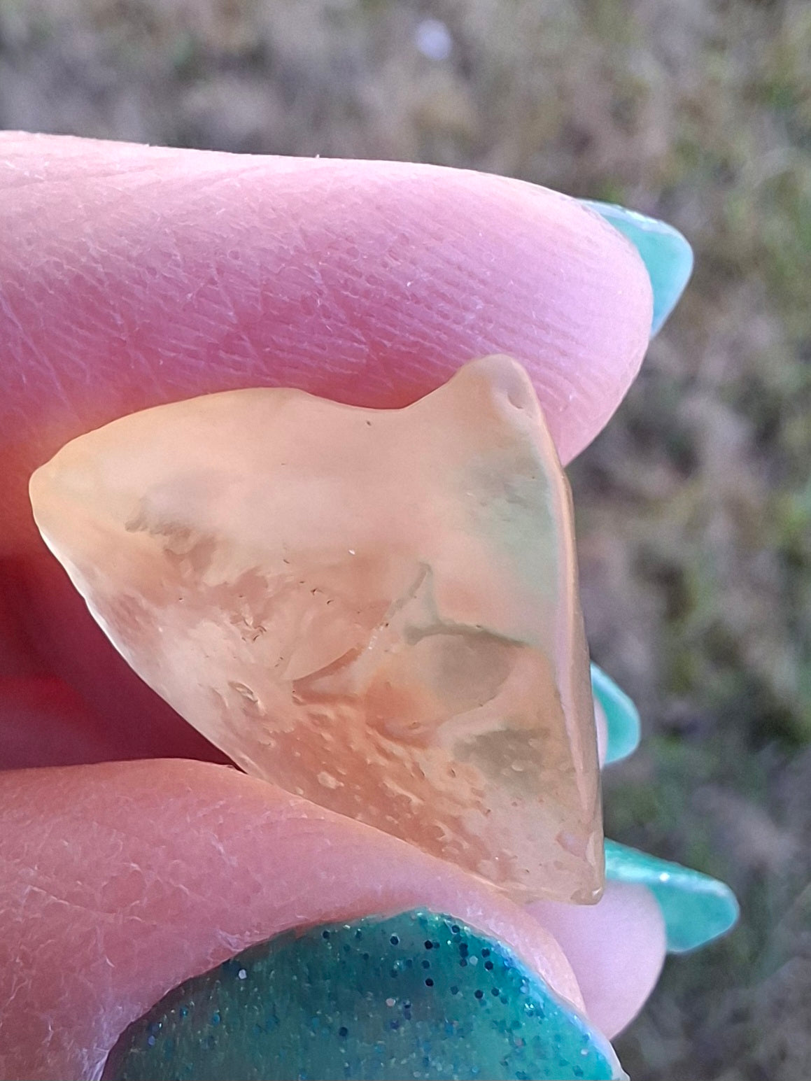 Libyan Desert Glass Piece, 4.53g, Tektite