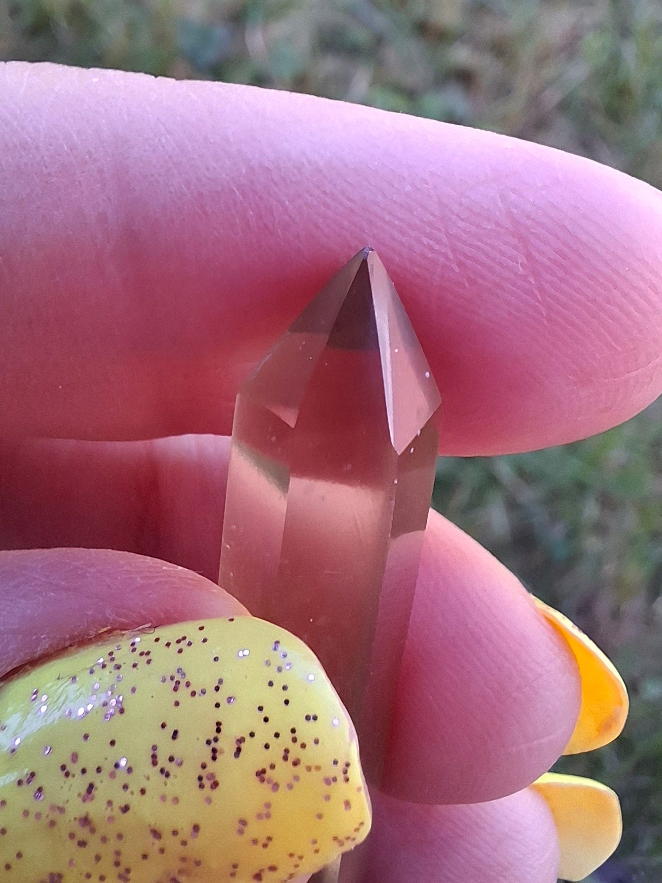 Libyan Desert Glass DT Carving, 4.68g, Tektite (Ref: LDT7)