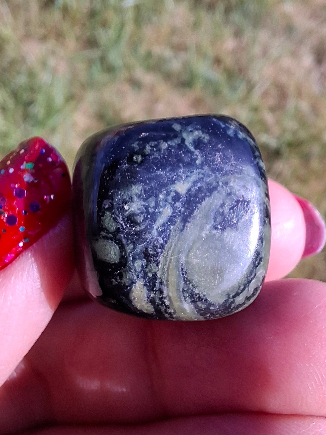 Kambaba Jasper, Tumble Stone, Crystal (Ref: T160)