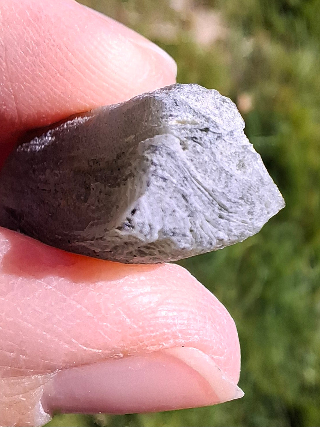 Moldavite Piece, SNOWFLAKE, FROSTED, BARTOCHOV, 4.36g, Tektite (Ref: 1371)