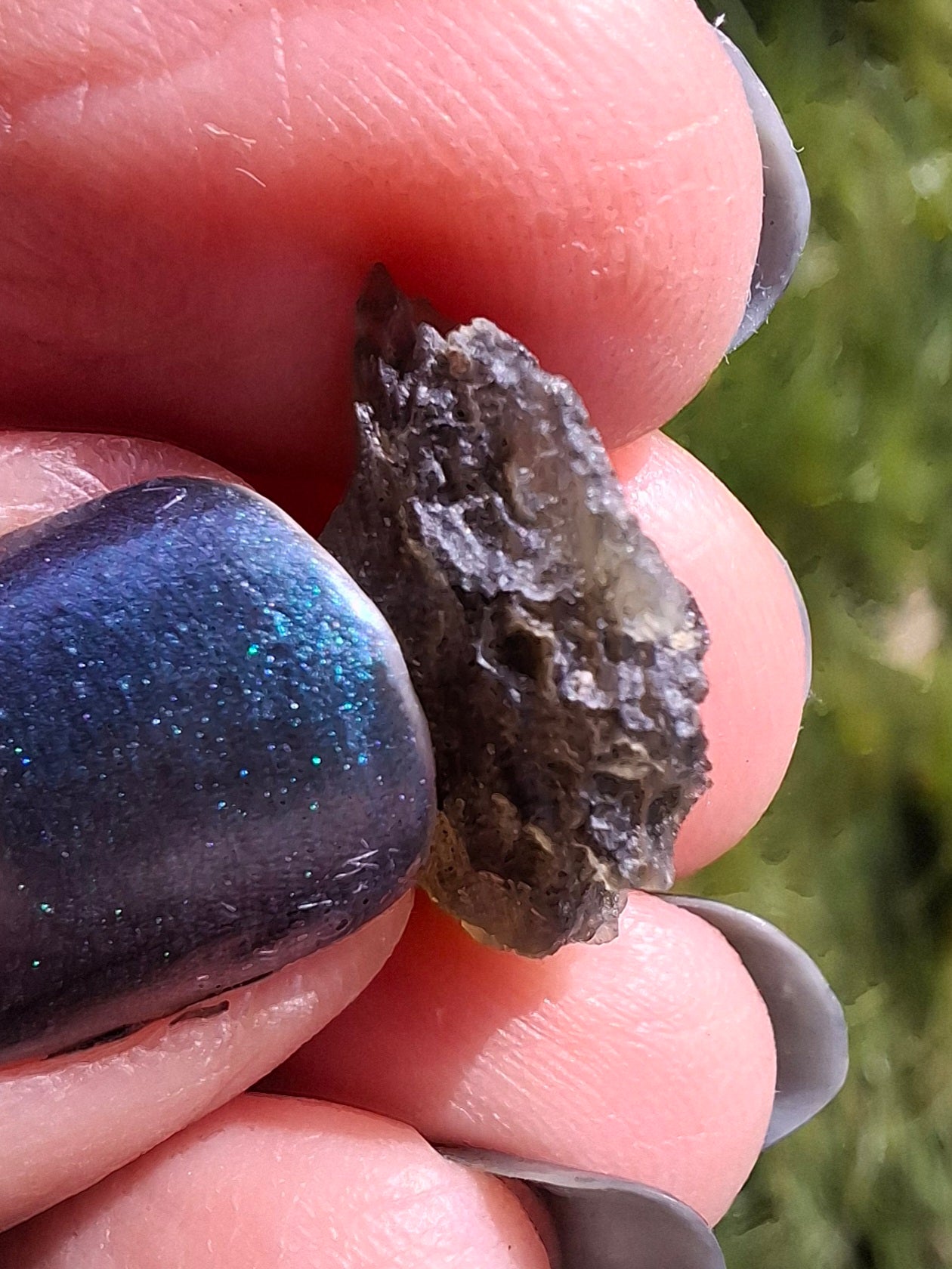 Moldavite Piece, 1.16g, Tektite (Ref: 1393)