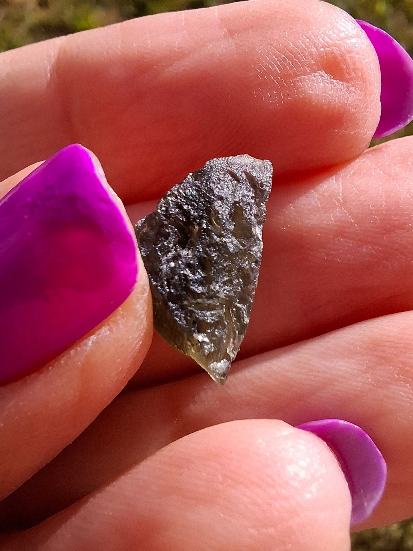 Moldavite Piece, 1.20g, Tektite (Ref: 1440)