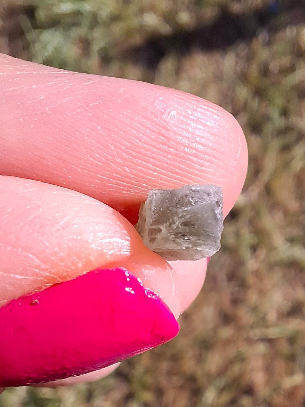 Moldavite Piece, SNOWFLAKE, FROSTED, BRUSNA, 0.32g, Tektite (Ref: 1505)