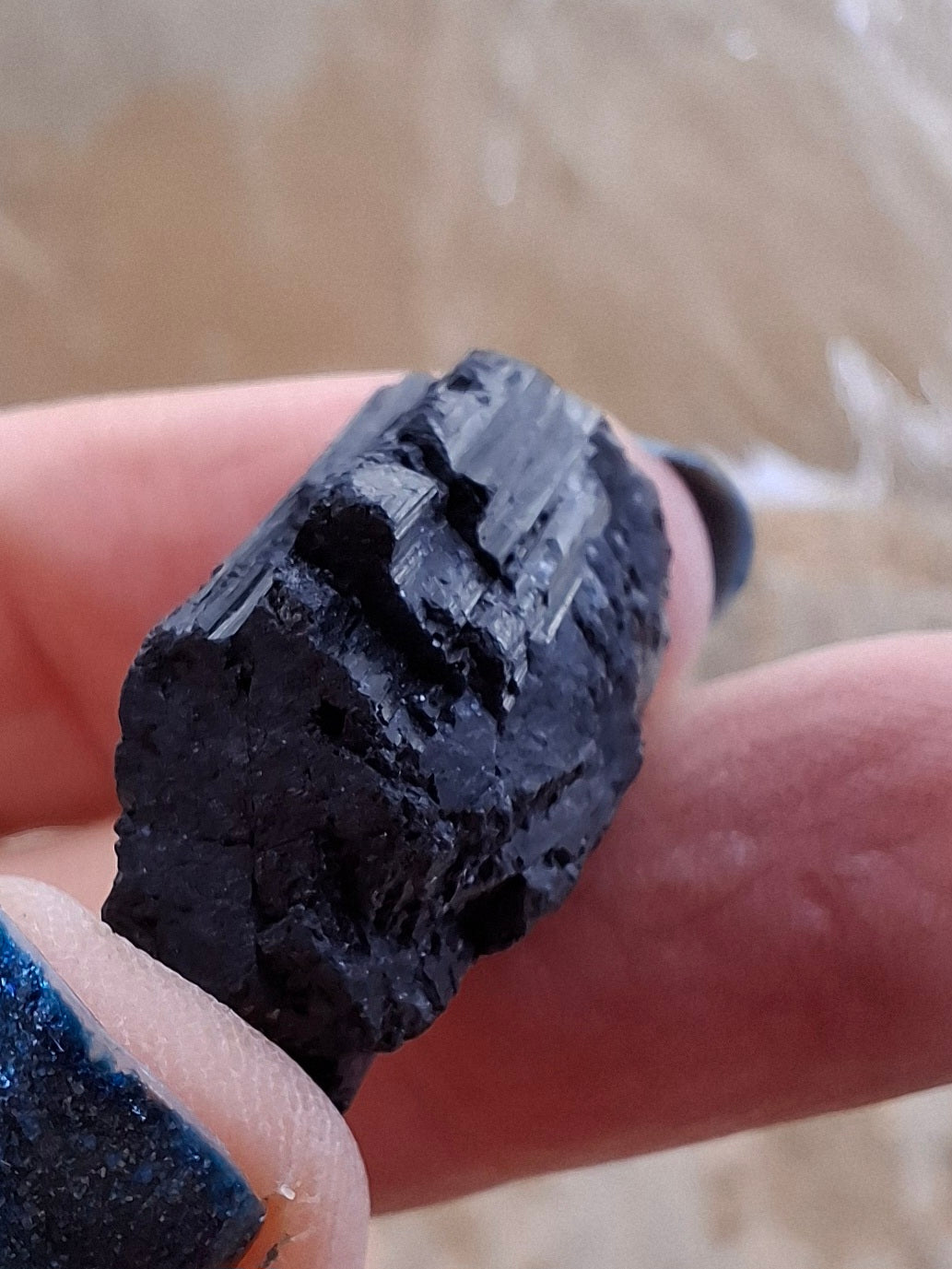 Black Tourmaline RAW, 8.70g, Crystal (Ref: RBT4)