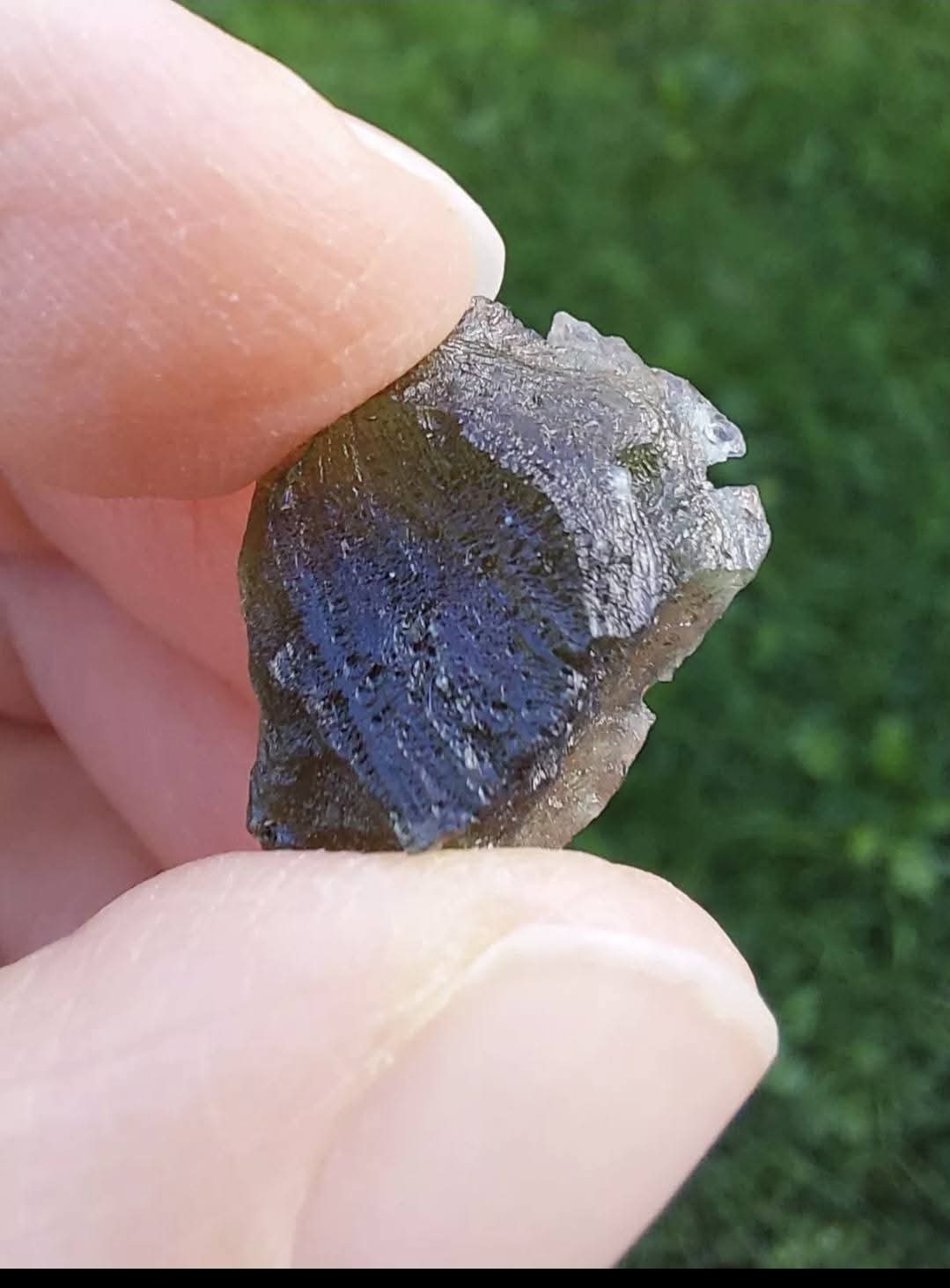 Moldavite Piece, 2.05g. Tektite (Ref: 912)
