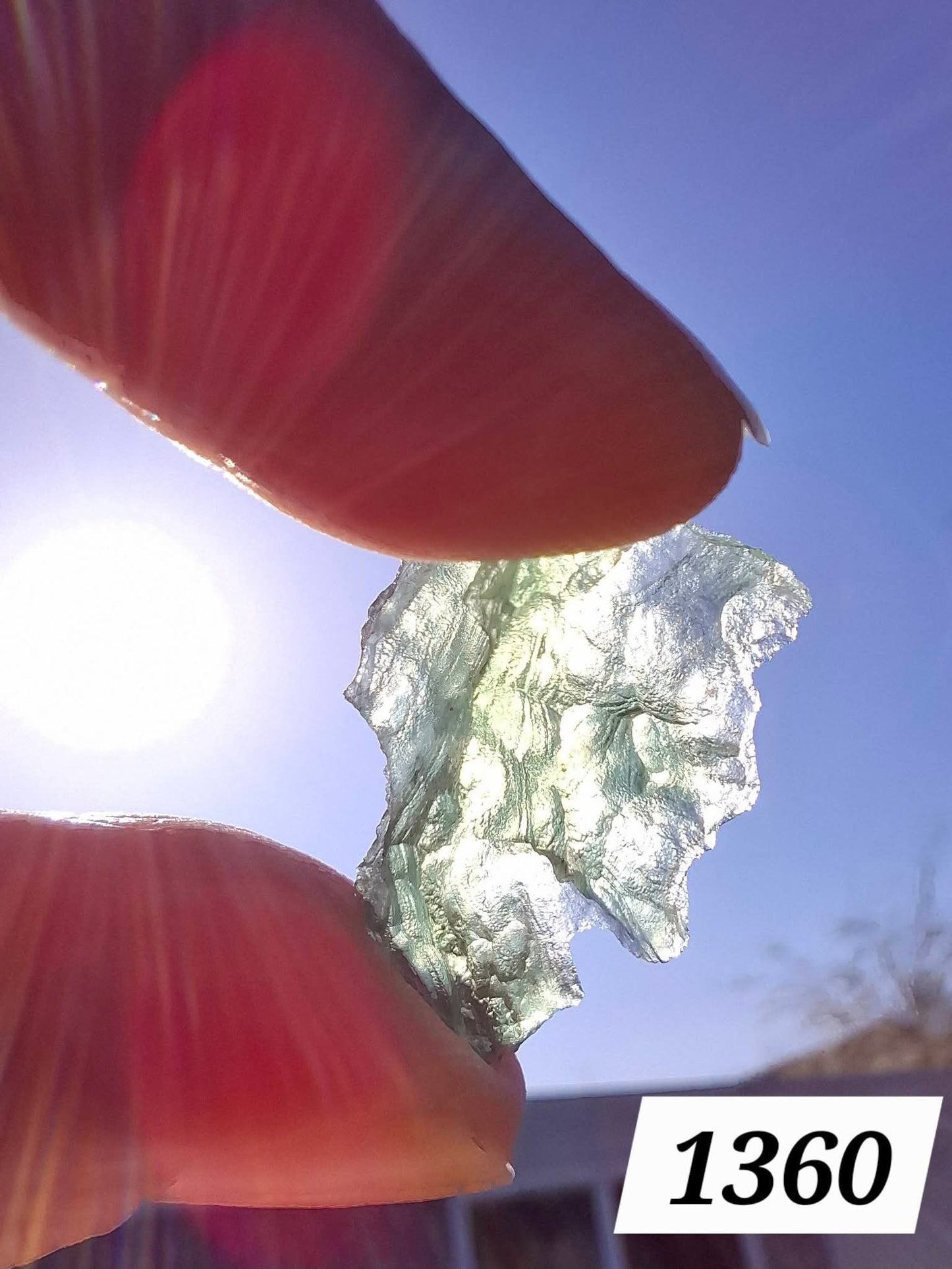 Moldavite Piece, PARYZ, 1.54g, Tektite (Ref: 1360)