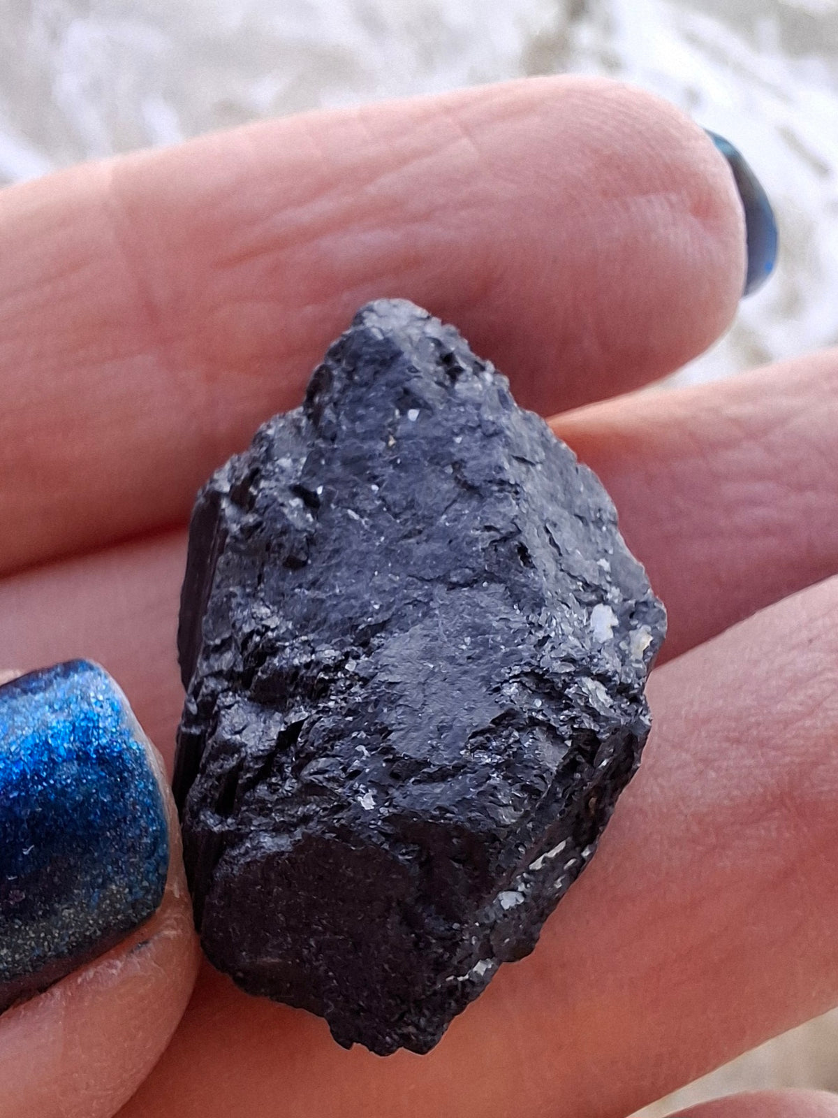 Black Tourmaline RAW, 8.86g, Crystal (Ref: RBT3)