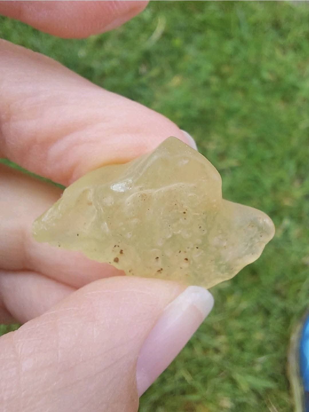 Libyan Desert Glass Piece, 5.68g, Tektite (Ref: LE258)