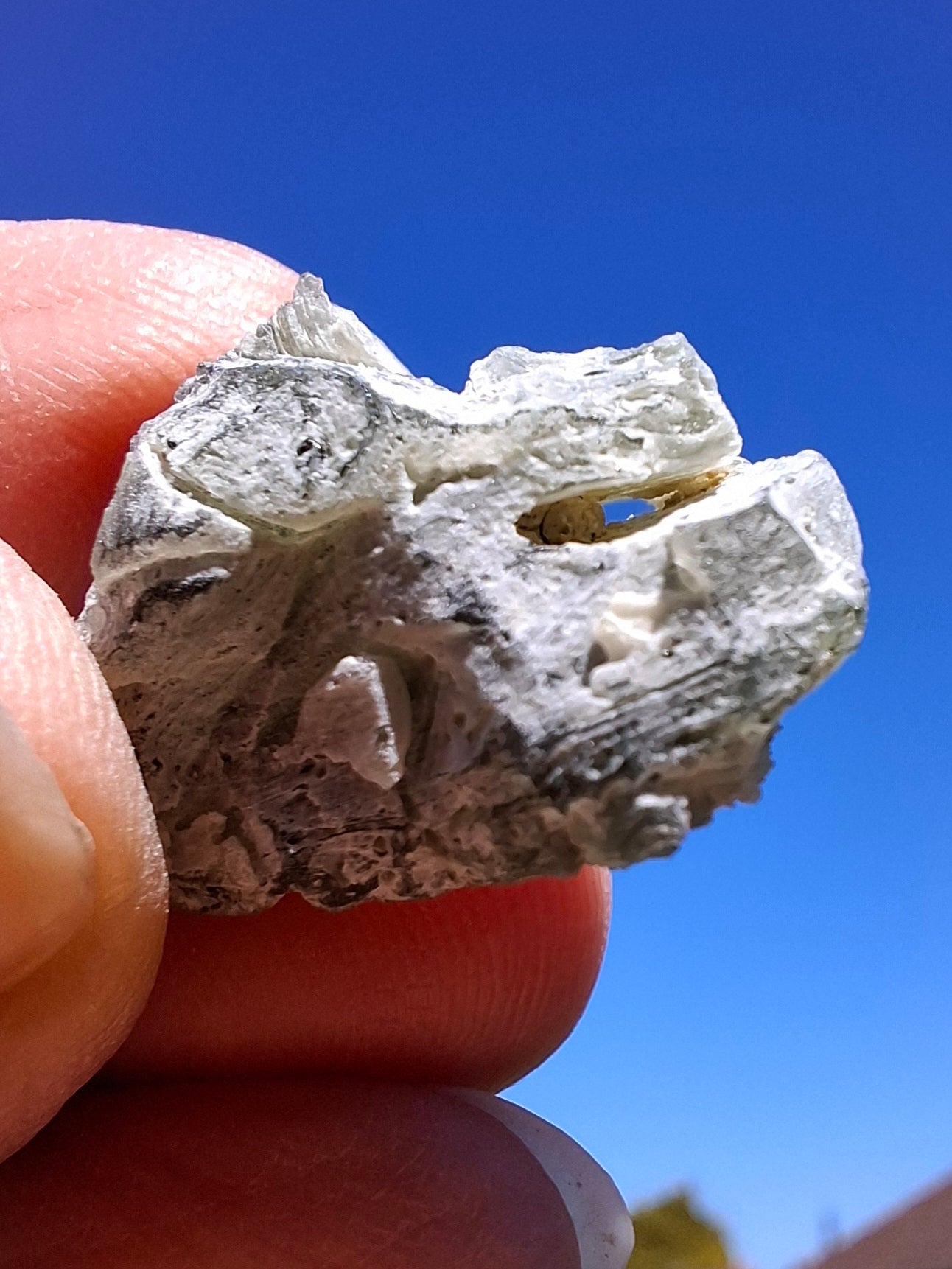 Moldavite Piece, SNOWFLAKE, FROSTED, BARTOCHOV, 4.00g, Tektite (Ref: 1367)