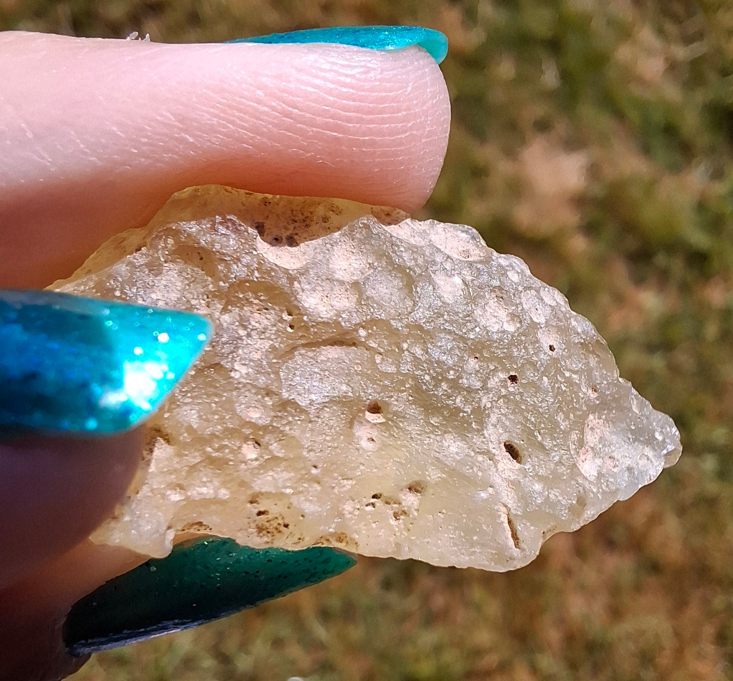 Libyan Desert Glass Piece 6.33g, Tektite