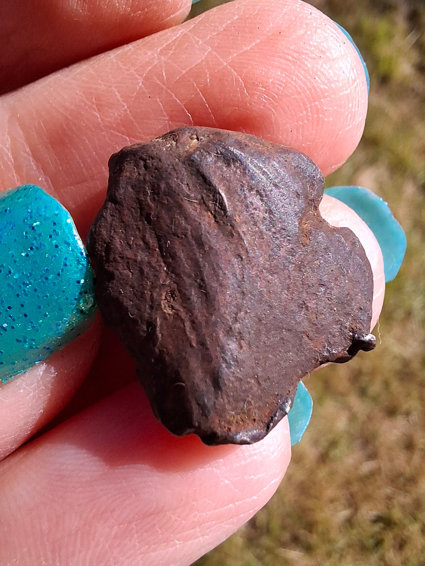 Gebel Kamil Iron Meteorite, 11.21g (Ref: K48)