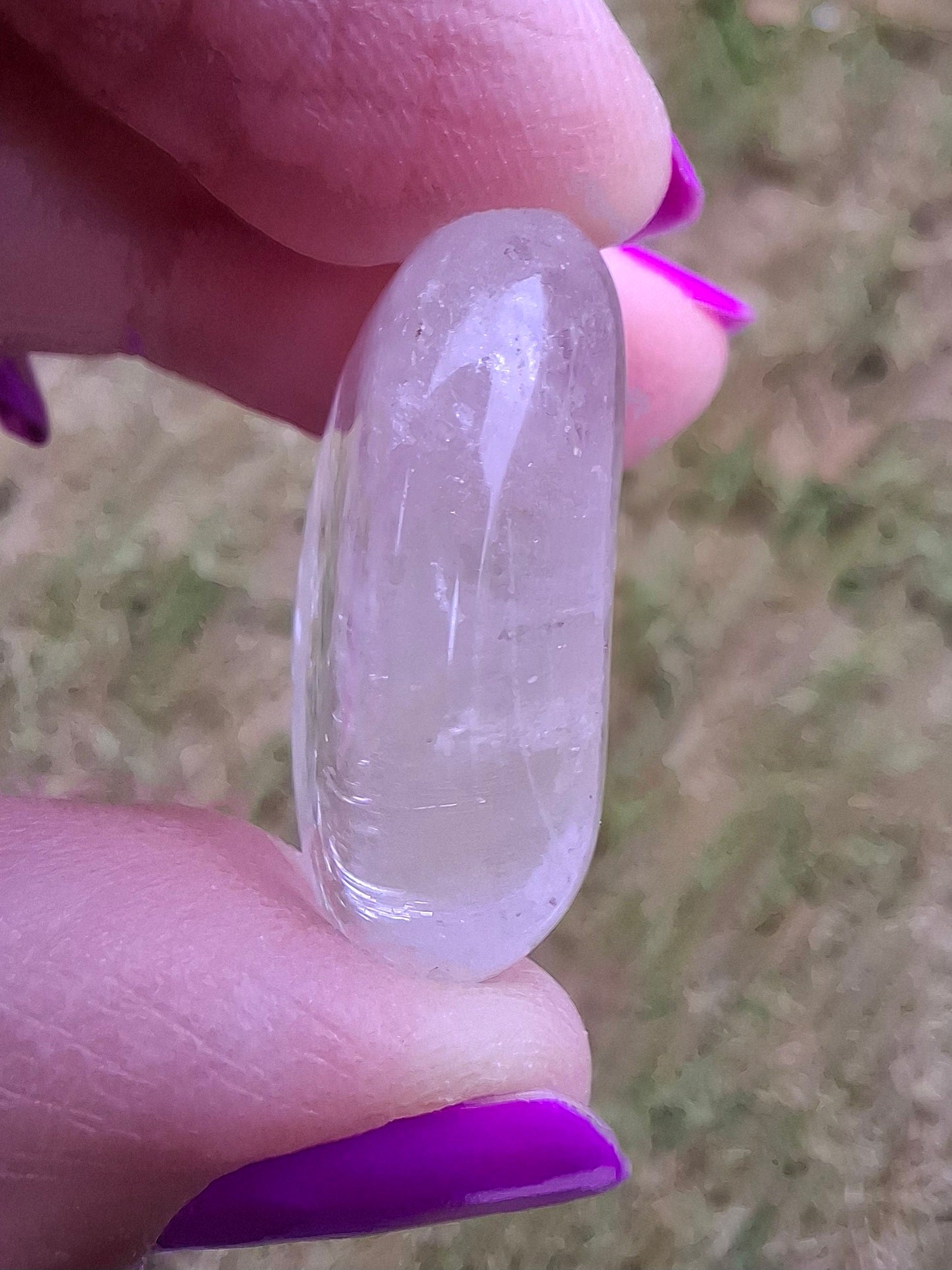 Clear Quartz, Tumble Stone, Crystal (Ref: T31)
