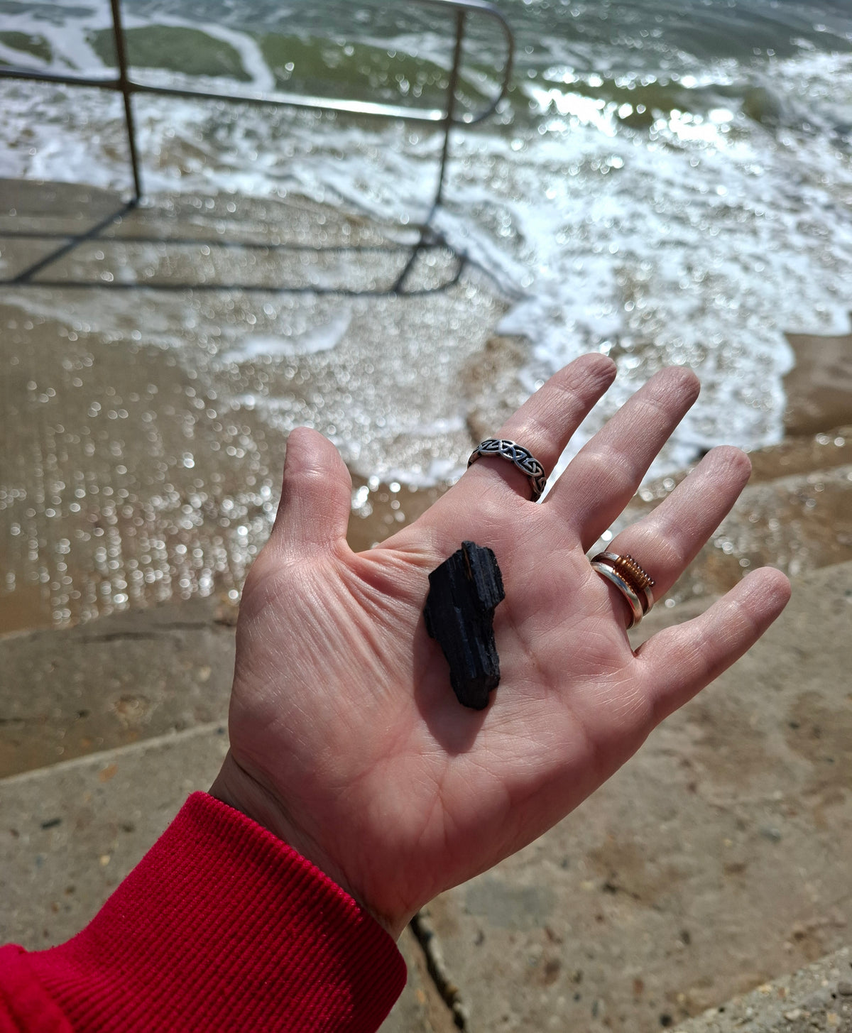 Black Tourmaline RAW, 13.00g, Crystal (Ref: RBT9)