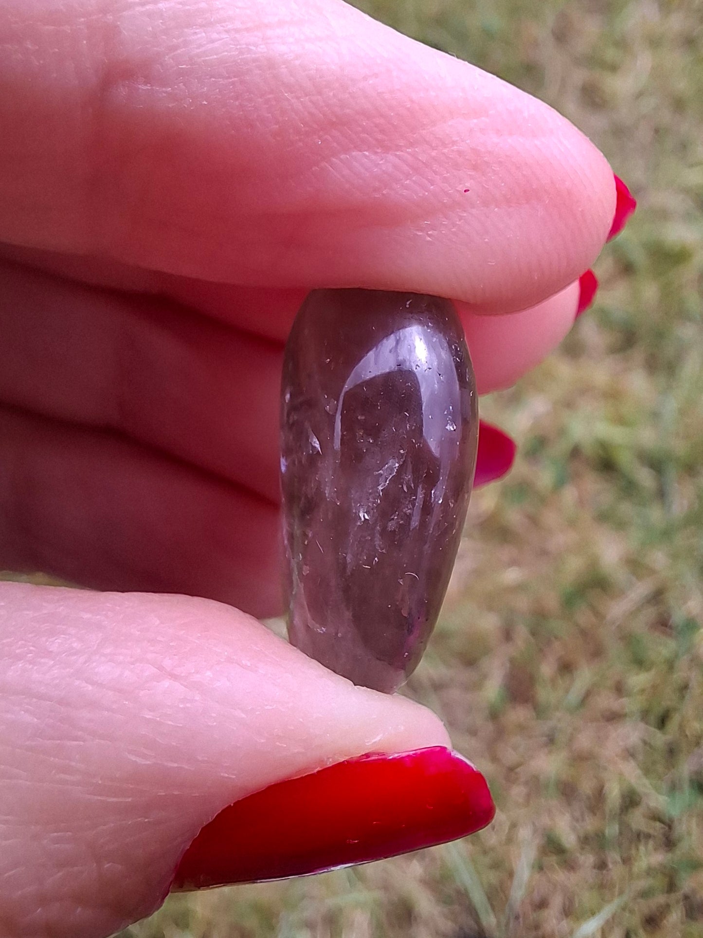 Smoky Quartz, Tumble Stone, Crystal (Ref: T107)