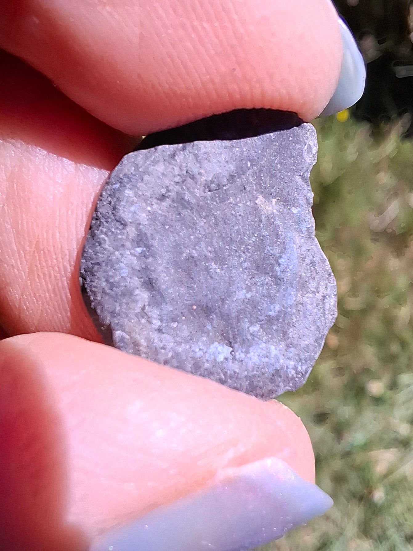 Small Haematite Ammonite HALF, 1.10g, Fossil (Ref: MA9)
